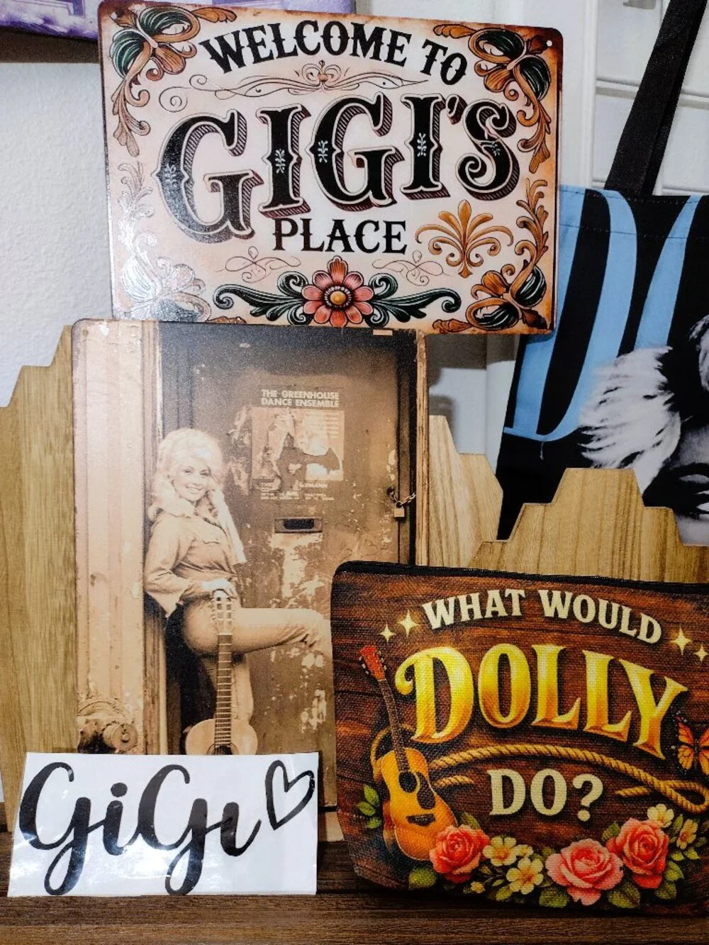Ultimate Country Gigi Gift Pack RIP Dolly Gigi Dolly Make-up Gigi Car Decal